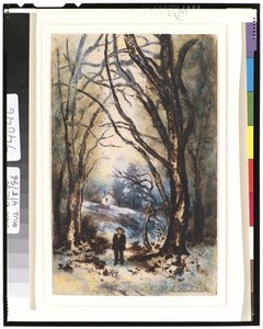 Landschap, 1901-15 door Ralph Albert Blakelock